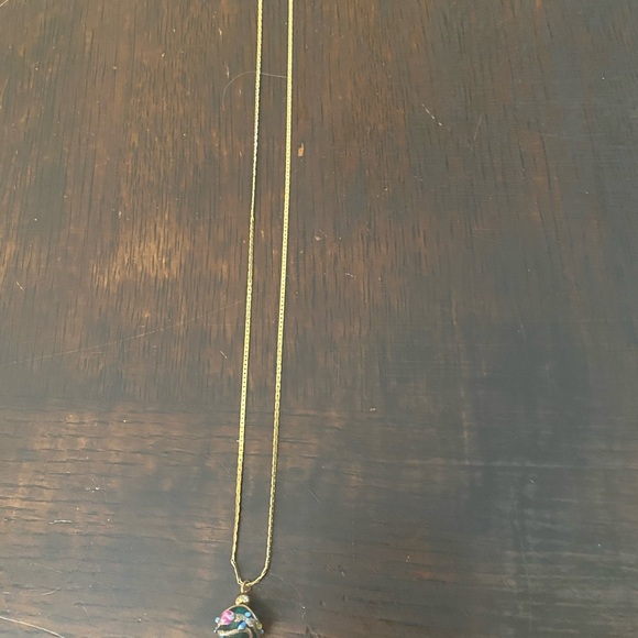 3 costume necklaces glass bead and cross - Picture 5 of 16